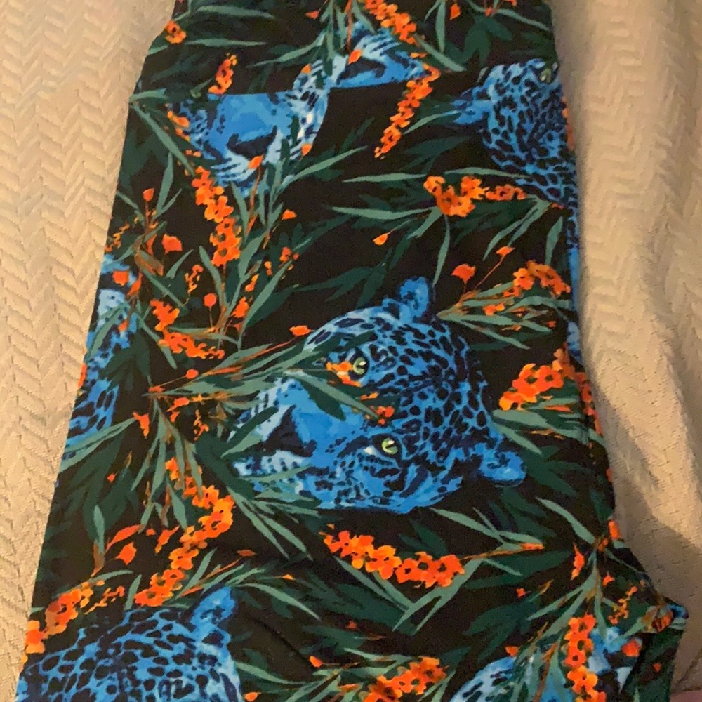 Lularoe leggings cheetah TC